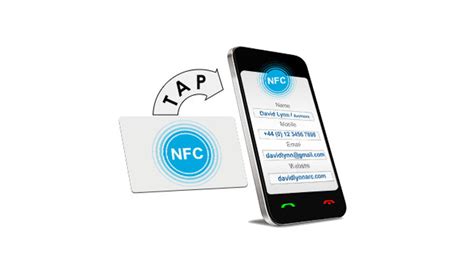 nfc visiting card india